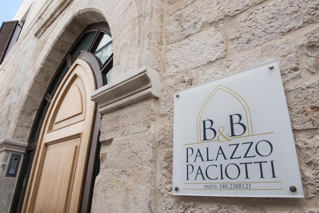 B&B Palazzo Paciotti 트라니 외부 사진